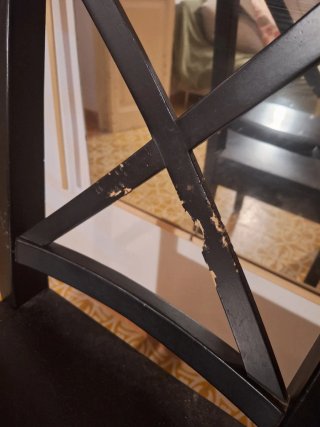 Lote 2 Sillas IKEA INGOLF Negras