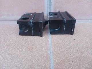 2 Interruptores antiguos de  luz de Plástico