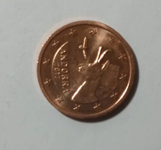 Moneta 2 Euro Cent Andorra 2017