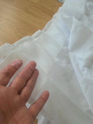 Cortina para Salón Blanca