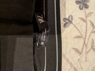Pantalones Negros Zara Talla L