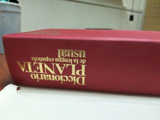 Diccionario lengua española usual