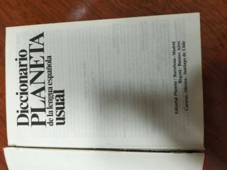 Diccionario lengua española usual