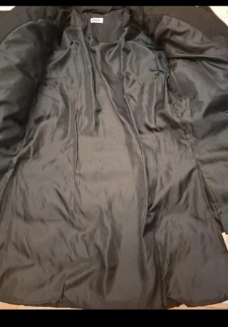 Chaquetón de Plumas Negro Talla S