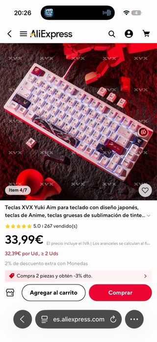Teclado Magnetico Irok ND63 Pro + Teclas