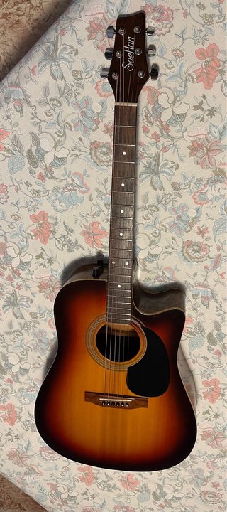 Guitarra Electroacústica Sunburst