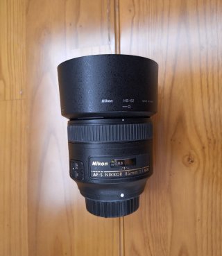 Objetivo Nikon AF-S Nikkor 85mm 1:1.8G
