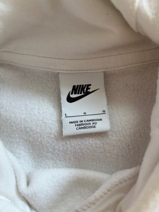 Sudadera Nike Blanca