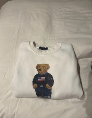 Sudadera Polo Ralph Lauren Oso Bandera USA