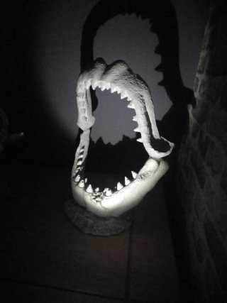 Decoración Acuario Mandíbula de Tiburón