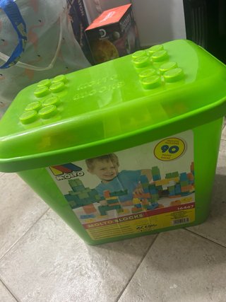 Cubeta Moltó Blocks 90 piezas