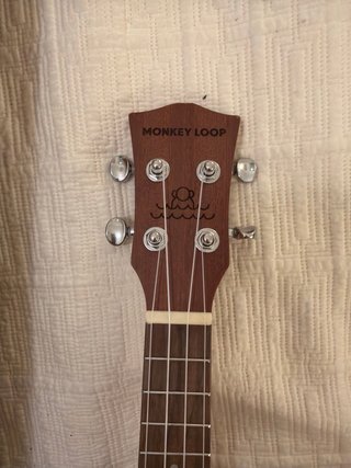 Ukelele Monkey Loop con funda