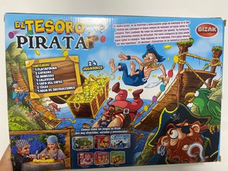 Juego de mesa El Tesoro Pirata de Bizak