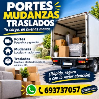 Translados, Portes, Mudanzas, Reformas.