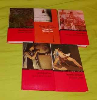 Novelas clásicas. 10 € los 5 libros
