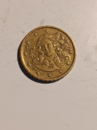 Moneda 10 céntimos 2002