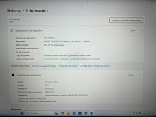 Portátil Gaming Lenovo Legion 15.4 Negro