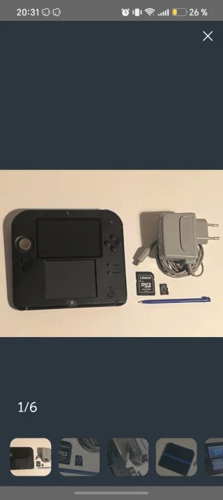 Nintendo 2DS Negra (256gb)