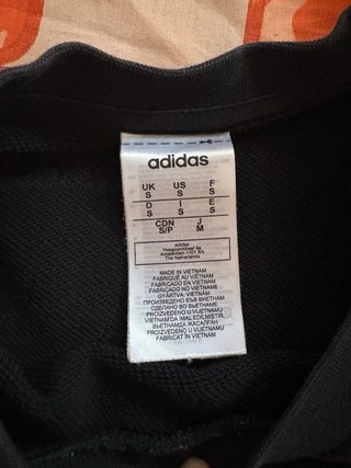 Sudadera Adidas Negra