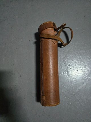 Funda de cuero para visor