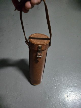 Funda de cuero para visor