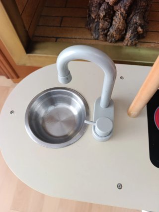 Cocina infantil de madera