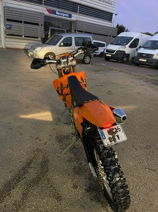 KTM EXC 450 motor recien hecho