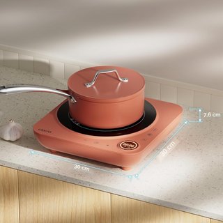 Placa de Inducción Portátil Ciarra 2000W