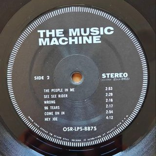The Music Machine LP Turn On RE Original Sound