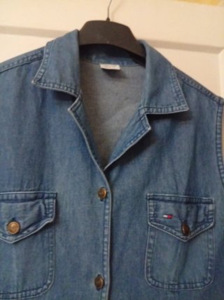 Vestido camisero vaquero azul