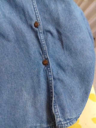 Vestido camisero vaquero azul
