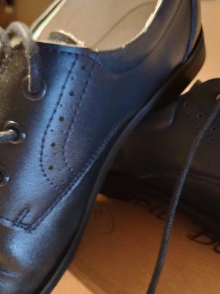 Zapatos comunión Bubble bathus azul marino.