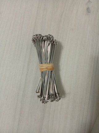 100 Varillas de Pesca de Inox