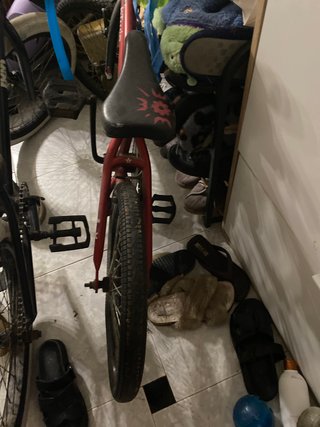 Bicicleta BMX Roja