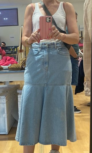 Falda Vaquera Pepe Jeans con Volante