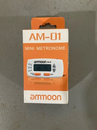 Afinador y Metrónomo Ammoon AM-01