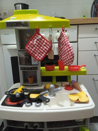 Cocinita  juguete y ascesorios Smoby Hello Kitty