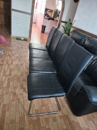 Juego de 4 Sillas Comedor Negras 15€ cada una