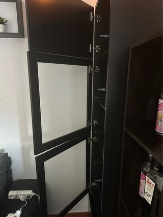 Vitrina Ikea Madera y Cristal