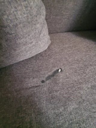 Sofá Cama IKEA Gris Tela