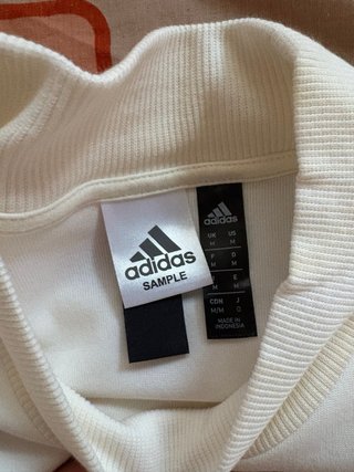 Sudadera Adidas TEAM ADIDAS blanca