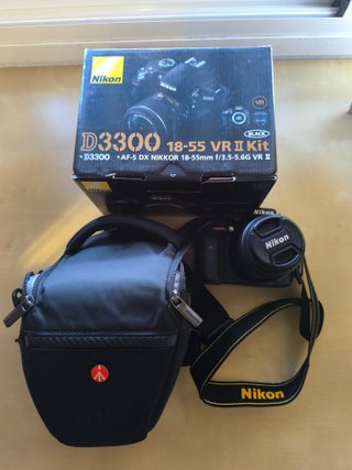 Nikon D3300 + Objetivo 18-55 VR II