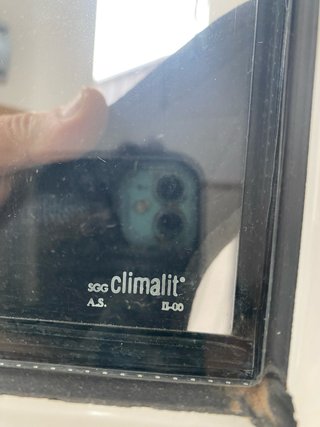Puerta doble  acristalamiento  Climalit