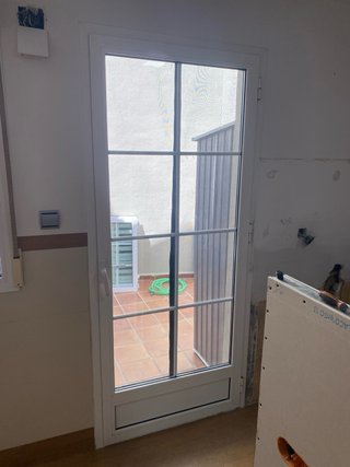 Puerta doble  acristalamiento  Climalit