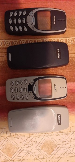 Set di 2 cover per Nokia 3310/3310
