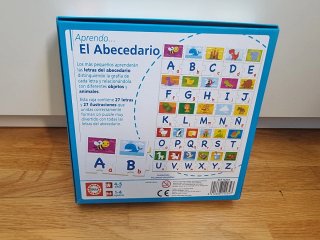 Lote 3 Puzzles Abecedario y Aprender Inglés