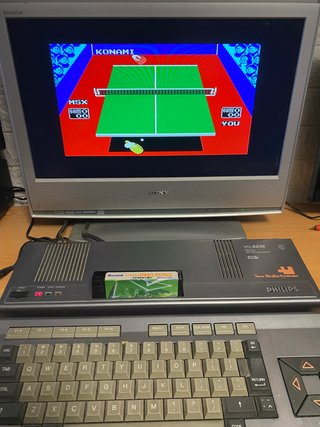 MSX - Ping Pong (Konami)  Verificado