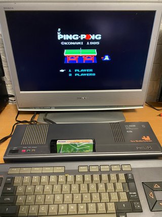 MSX - Ping Pong (Konami)  Verificado