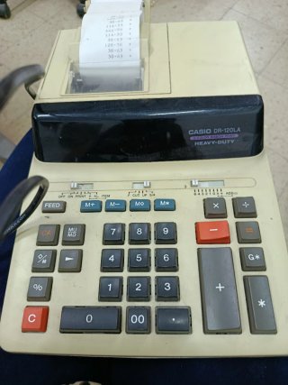 Calculadora Casio DR-120LA