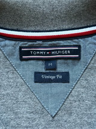 Tommy Hilfiger Navy Blue Zip Sweatshirt New York